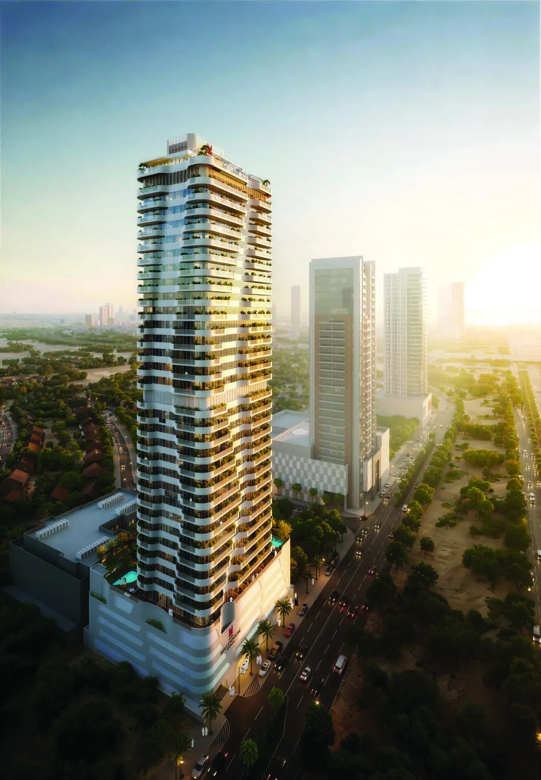 Azha Millennium Residences — off-plan in JVT (Jumeirah Village Triangle)
