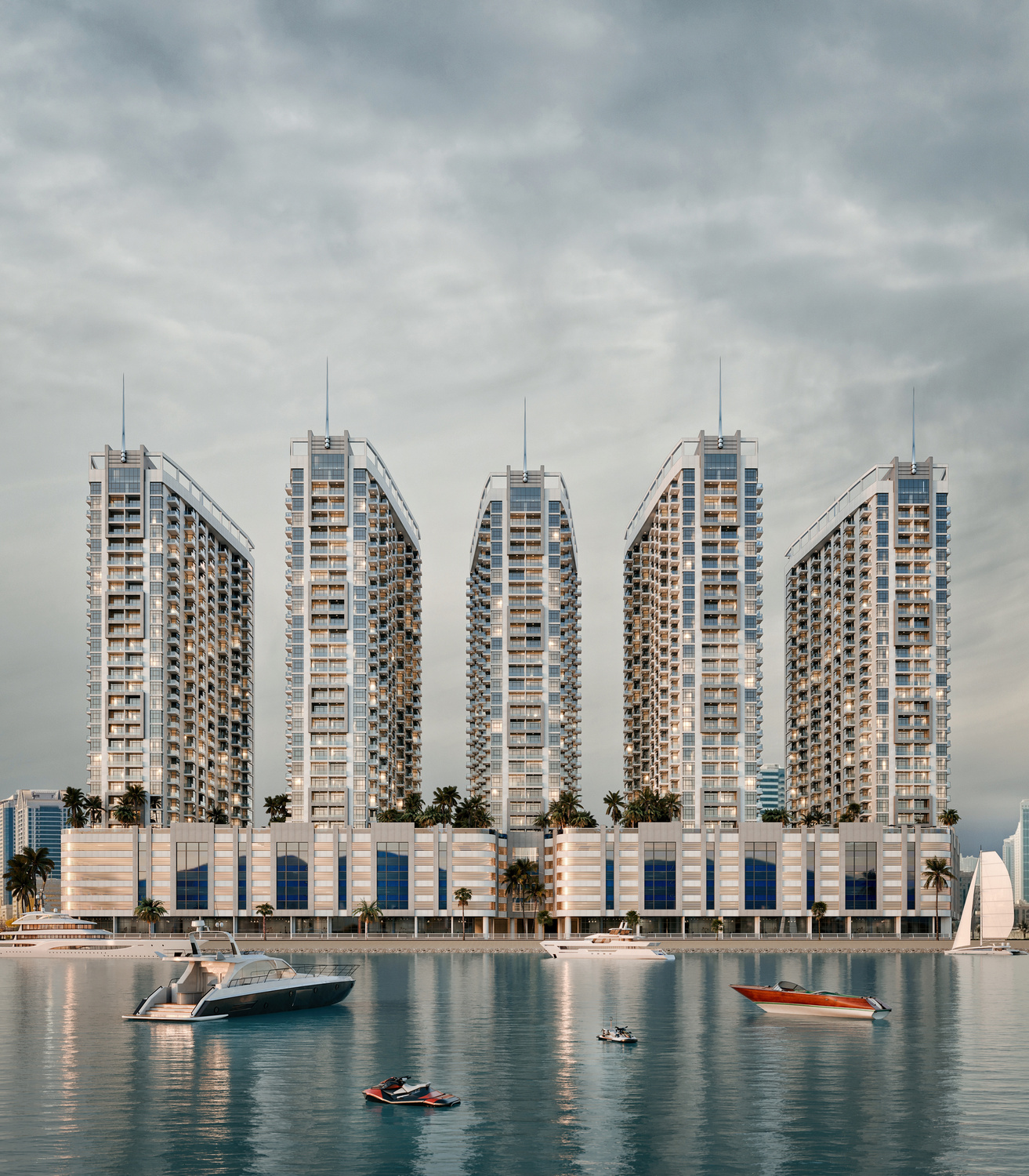 Ajman Creek Towers by GJ Properties, Dubai Airport Free Zone