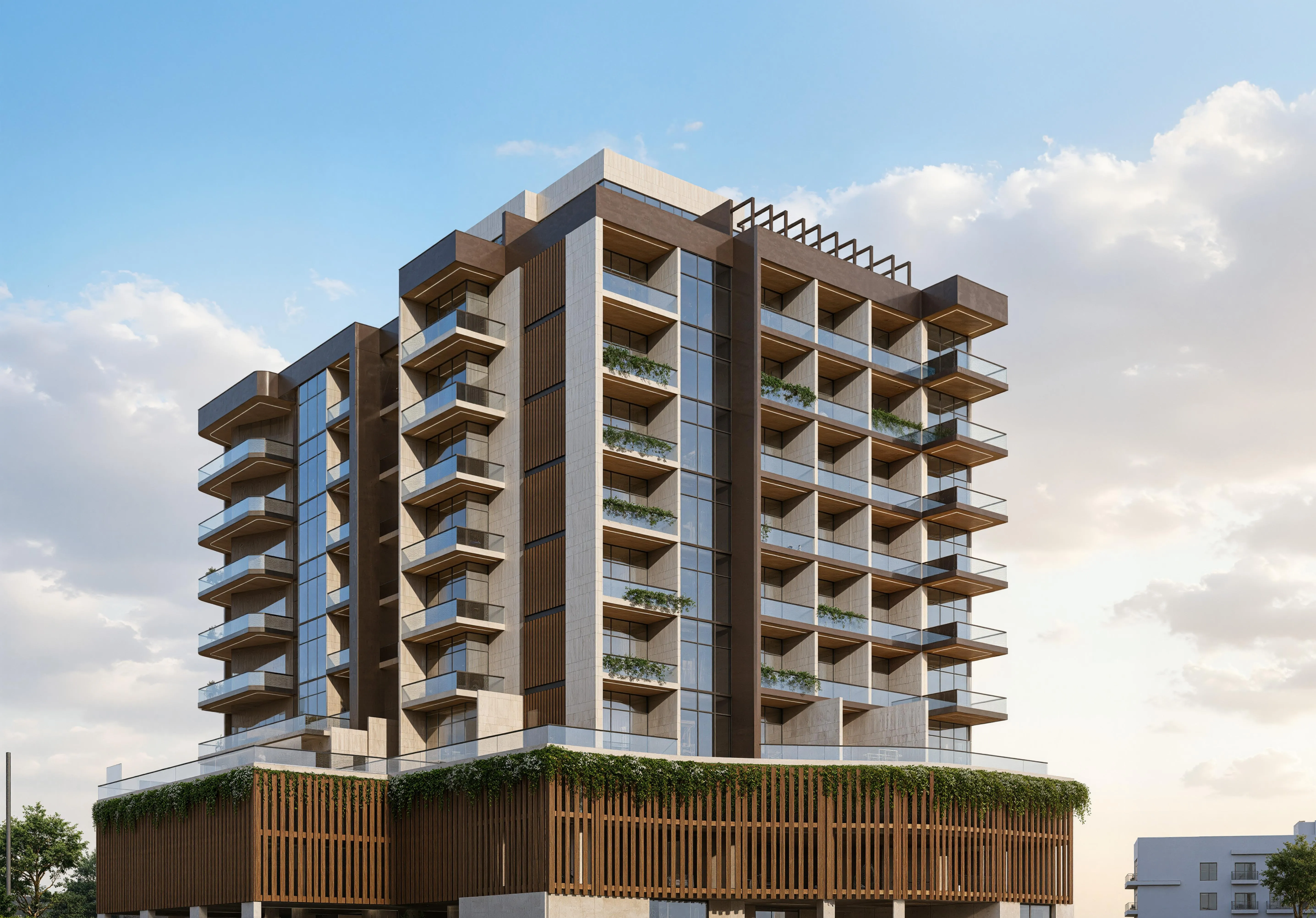 Golf Terrace Residences — off-plan in Dubai Production City