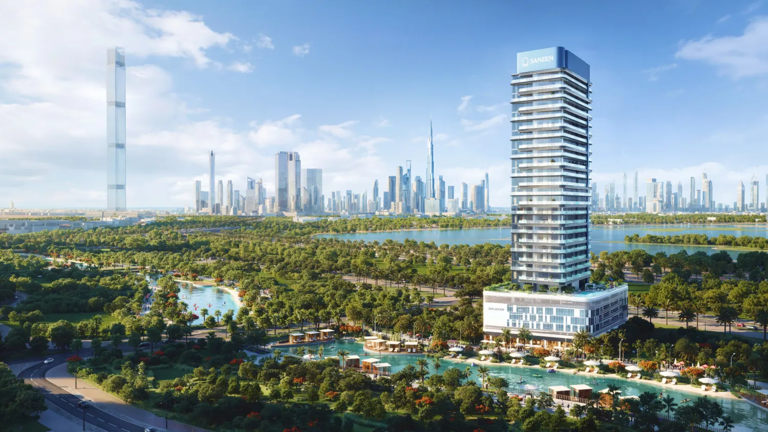 Zen Lagoons by Sanzen — off-plan in Bukadra