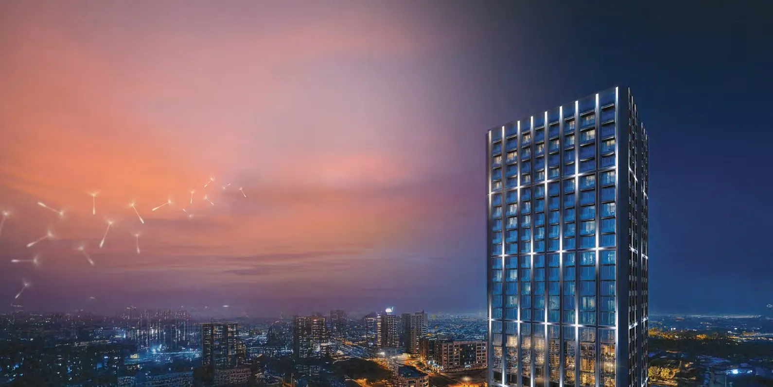 Binghatti Etherea — off-plan in JVC (Jumeirah Village Circle)