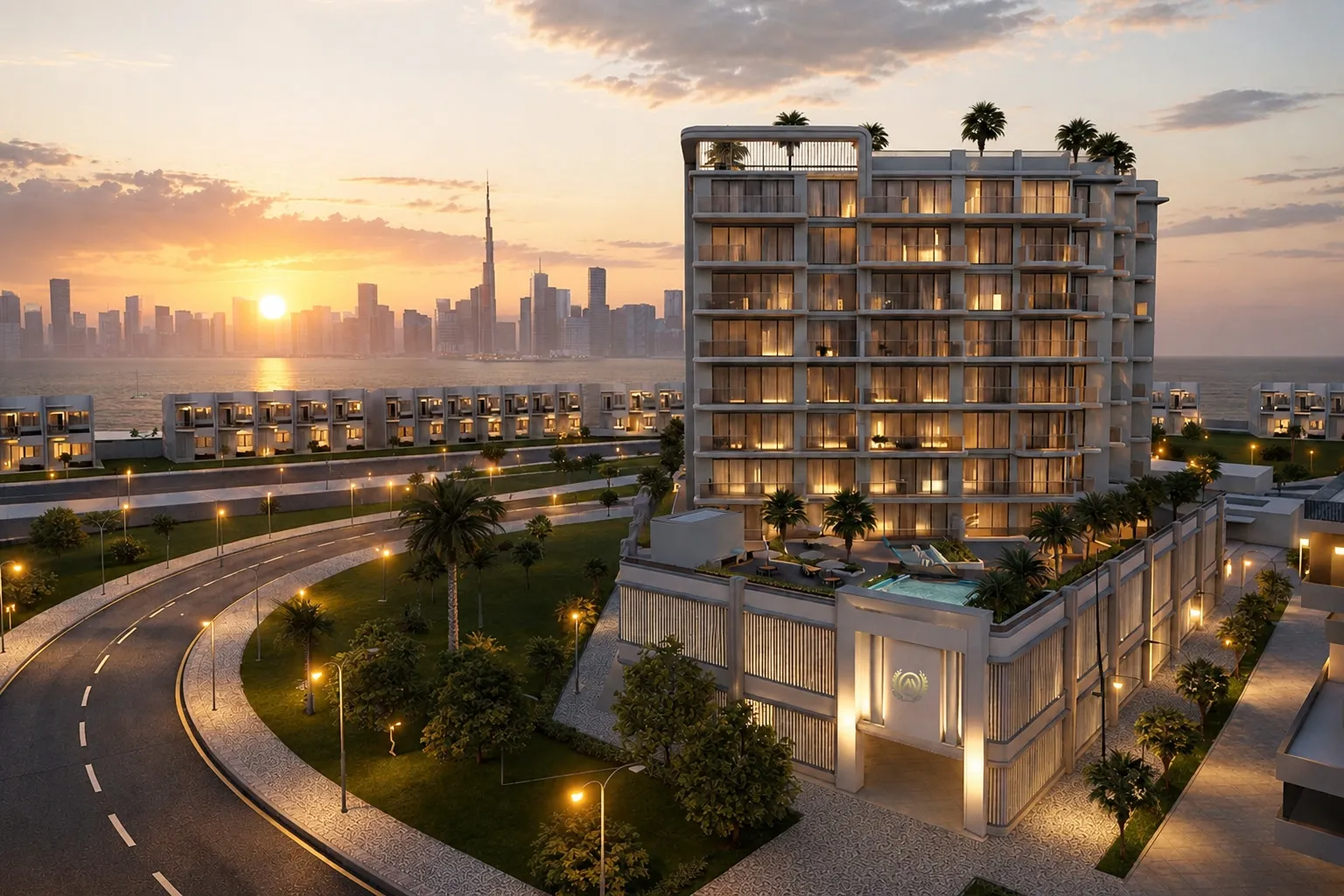 Sea View Residence by Sama Ezdan, Dubai Islands
