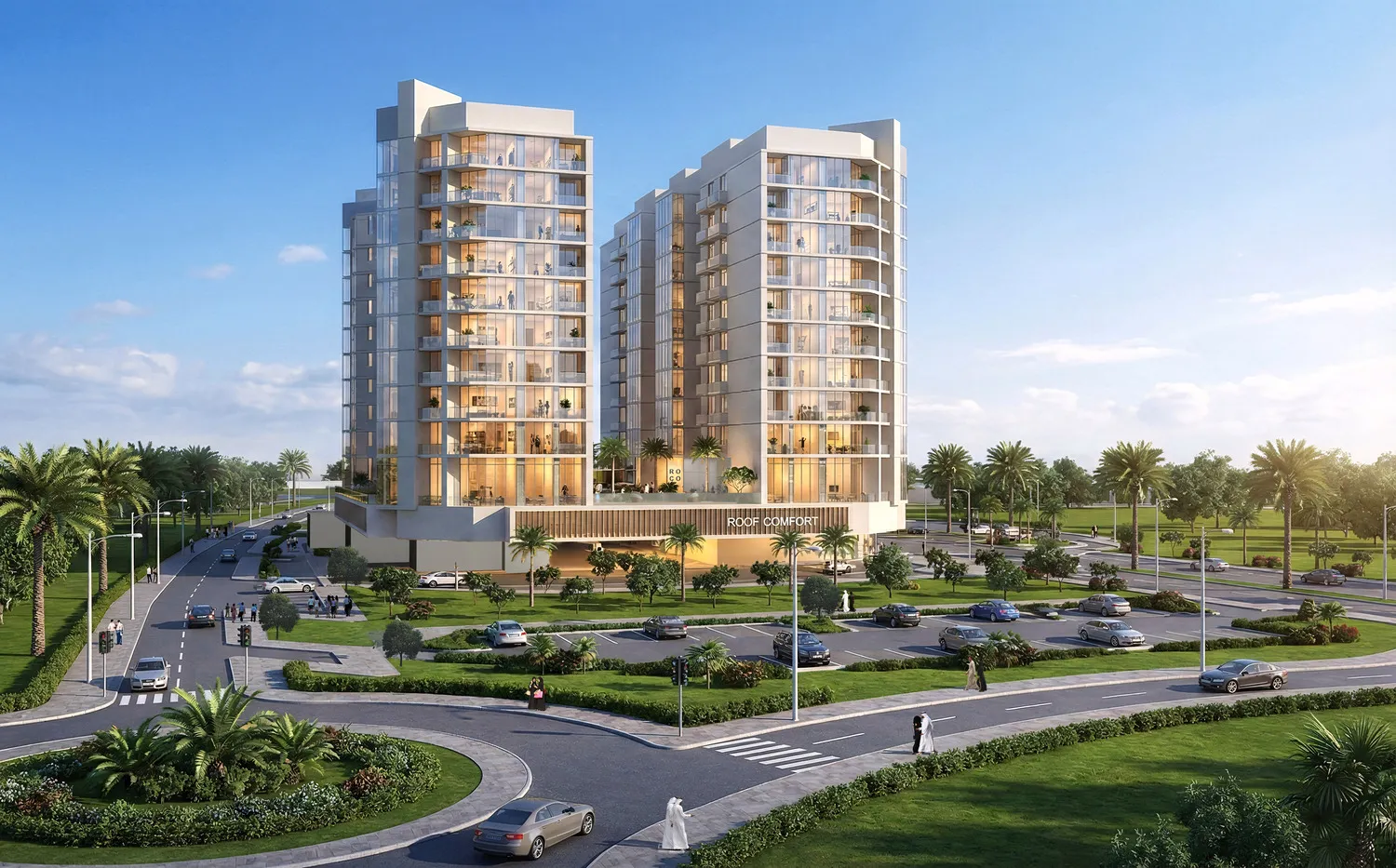 Roof Comfort — off-plan in Dubailand Residence Complex