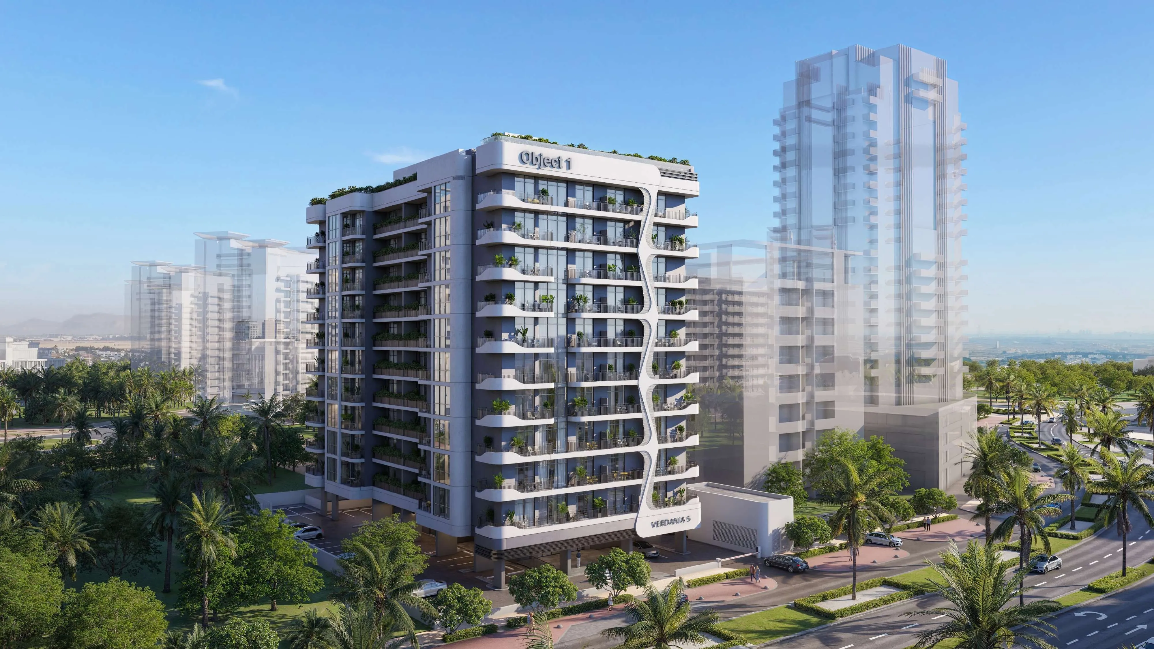 VERDAN1A 5 by Object One Real Estate Development, Dubailand Residence Complex