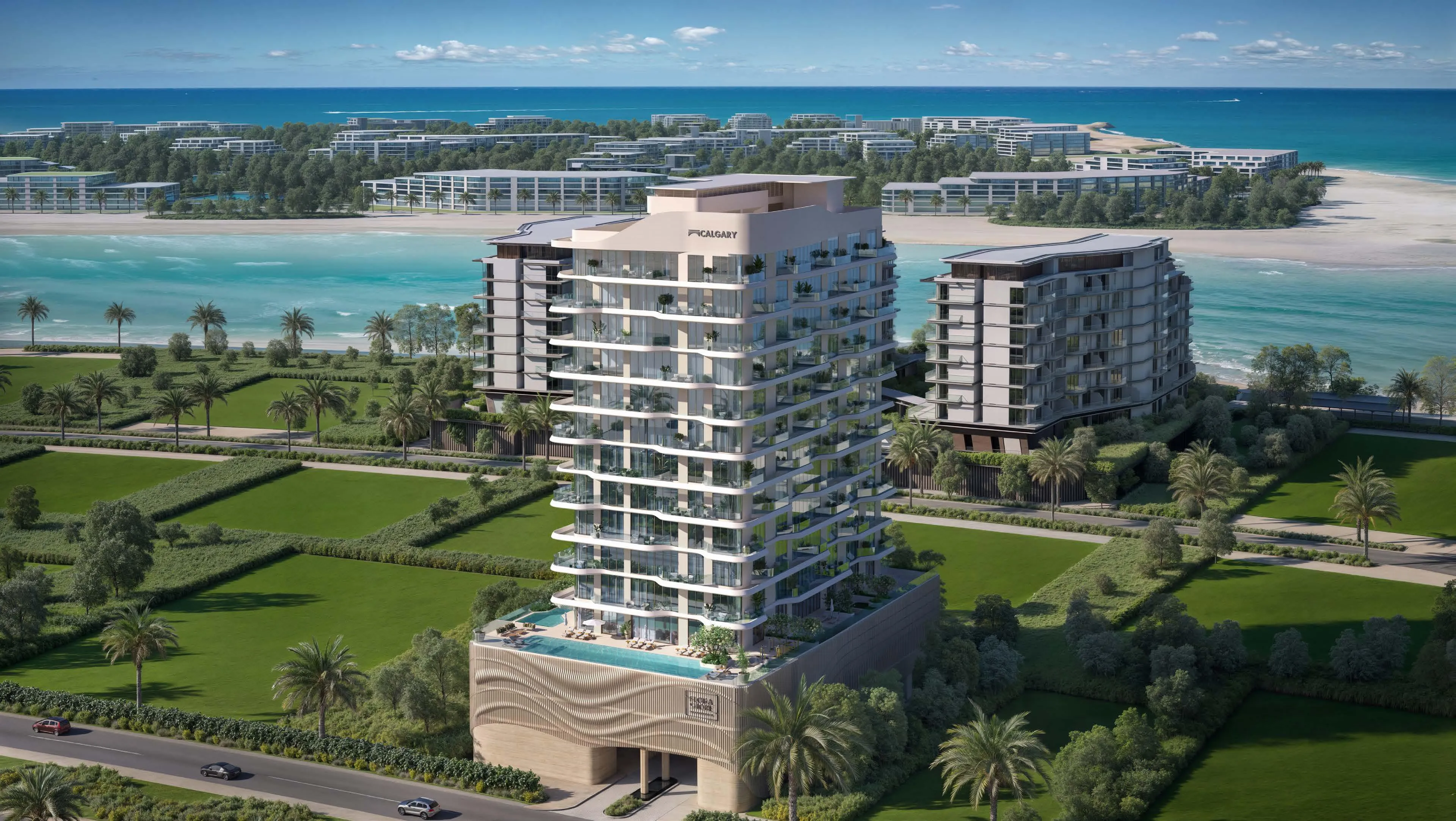 Flora Shore Beachside Residences by Calgary Properties, Dubai Islands