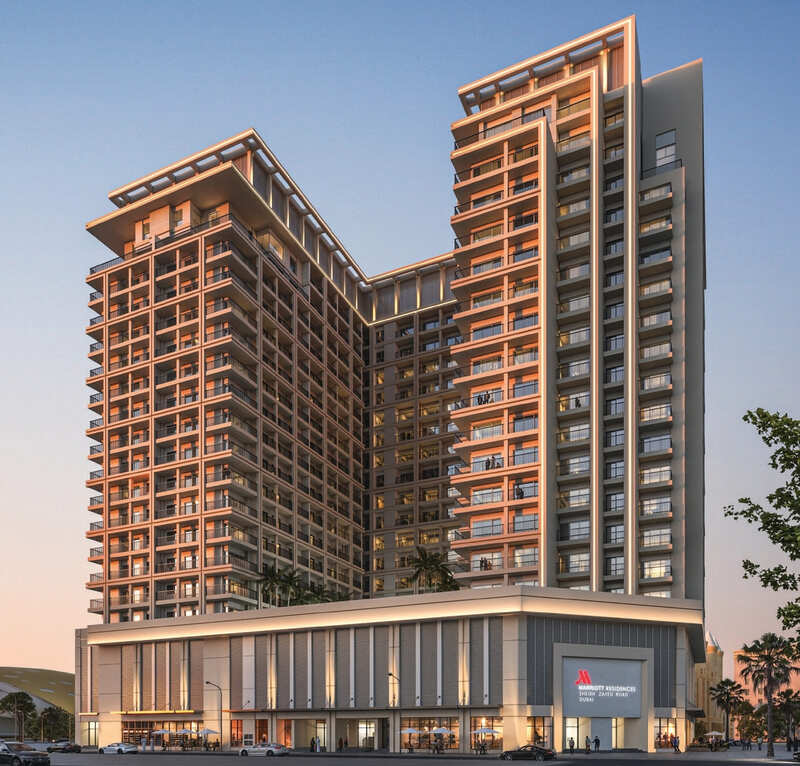 Marriott Residences Sheikh Zayed Road — off-plan in Al Barsha
