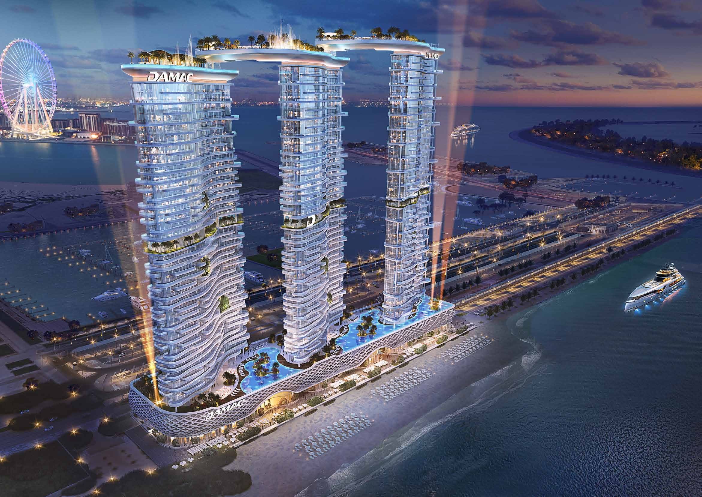 Damac Bay — off-plan in Dubai Harbour