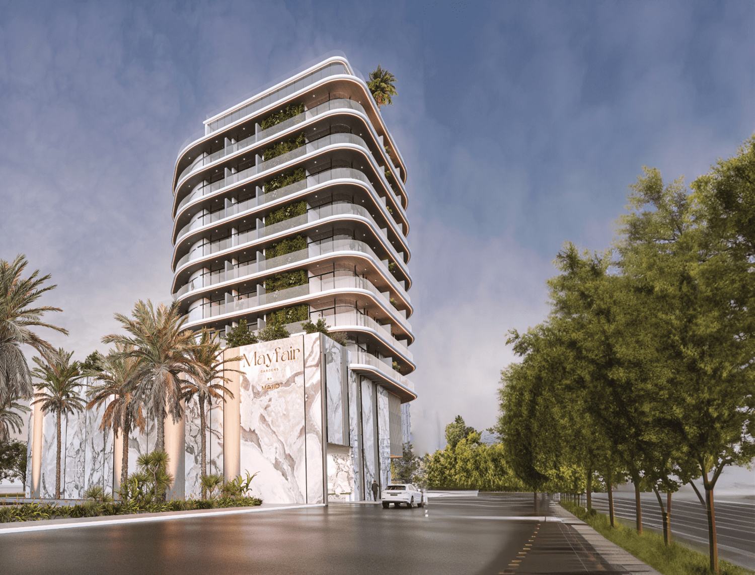 Mayfair Gardens by Majid Developments, al satwa