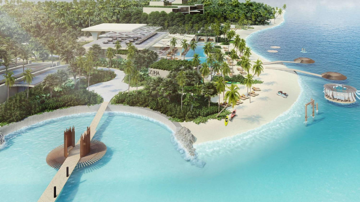 Zuha Island by Zaya, The World Islands