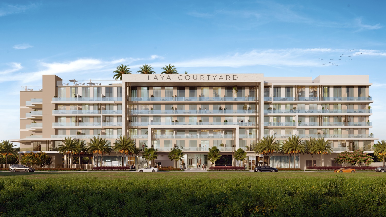 Laya Courtyard — off-plan in Dubai Studio City