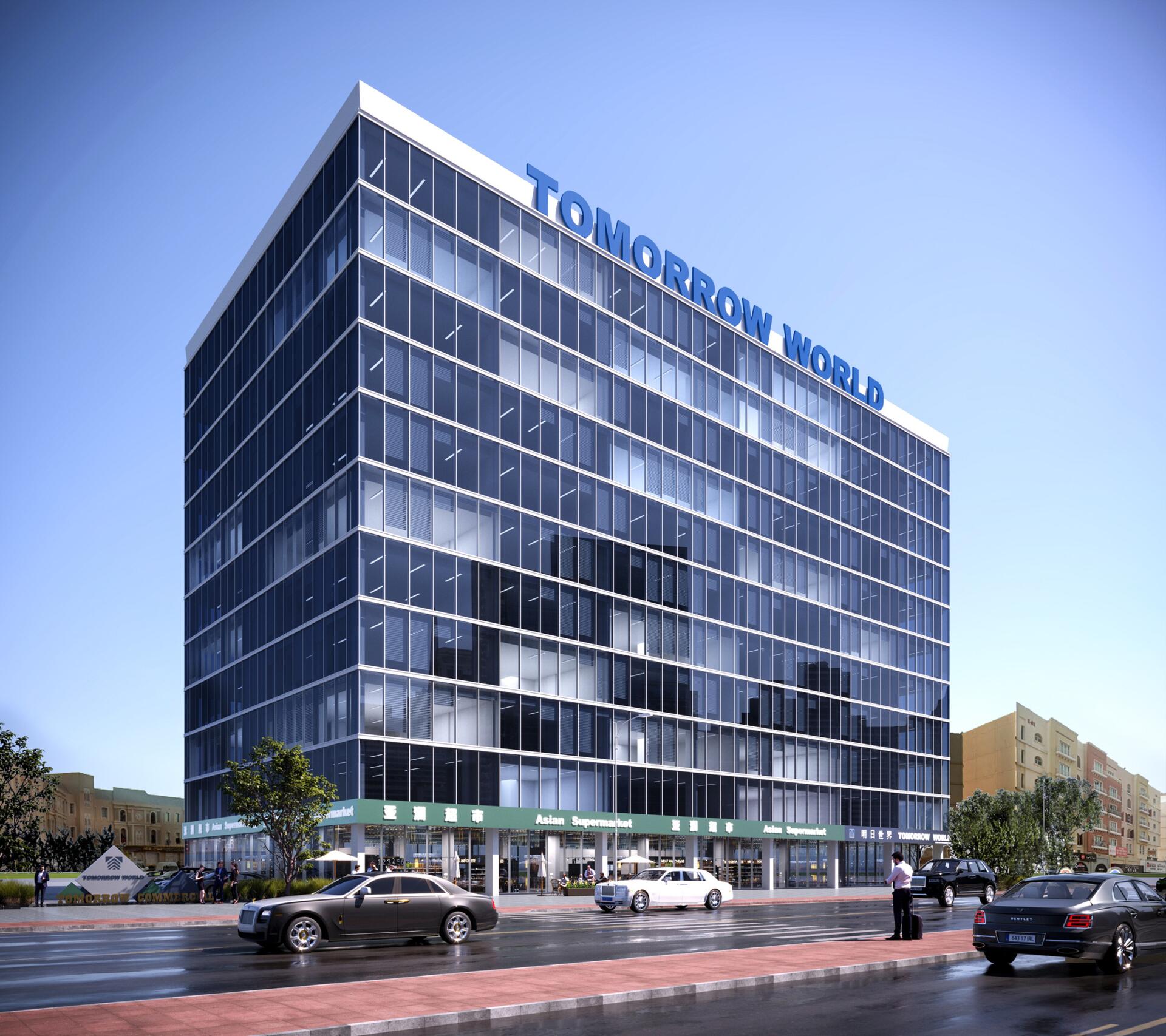 Tomorrow Commercial Tower by Tomorrow World Real Estate Development, International City