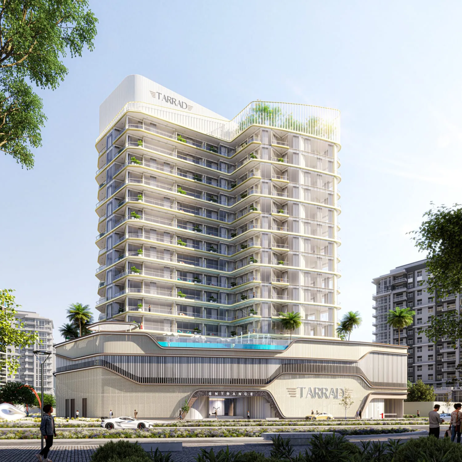 Celesto Tower 2 by Saeed Tarrad Real Estate Development, Dubailand Residence Complex