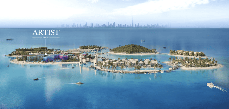 Artist Hotel — off-plan in World of Islands