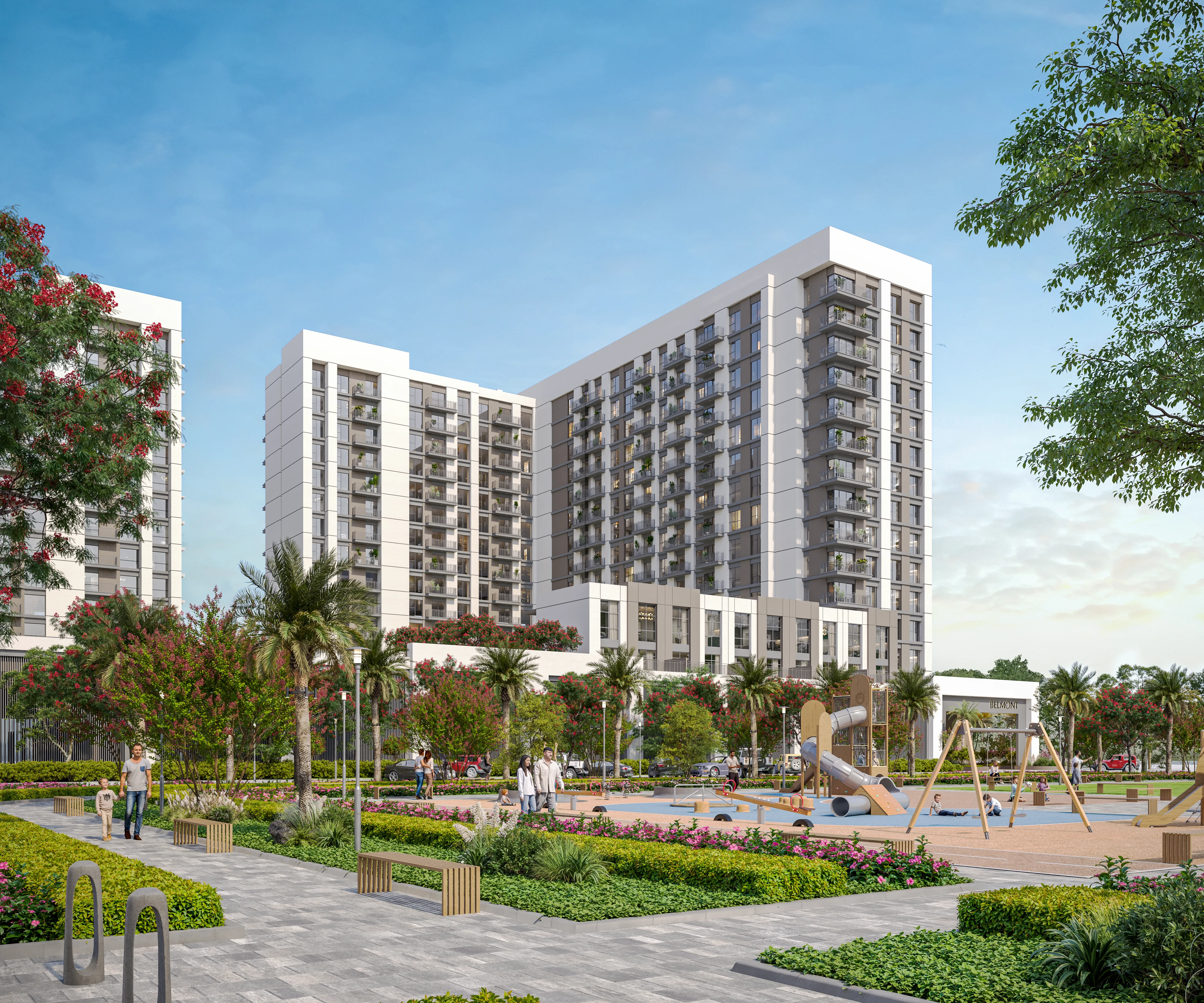 Belmont by Nshama, Town Square