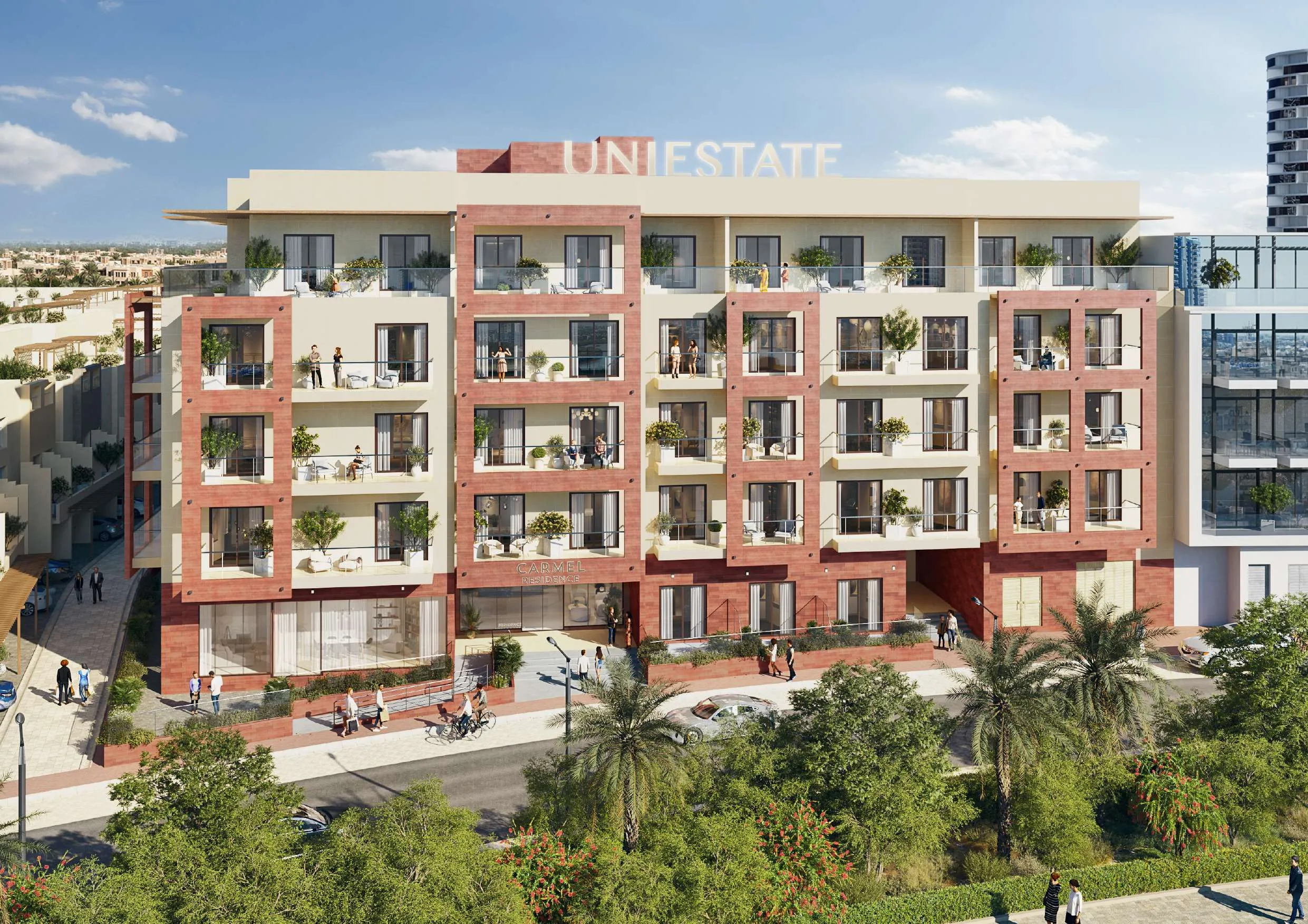 Carmel Residence by Uniestate Properties, Jumeirah Village Circle (JVC)